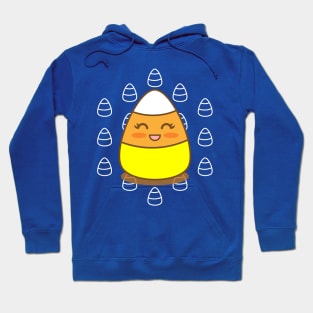 Cute Kawaii Candy Corn with Face Hoodie